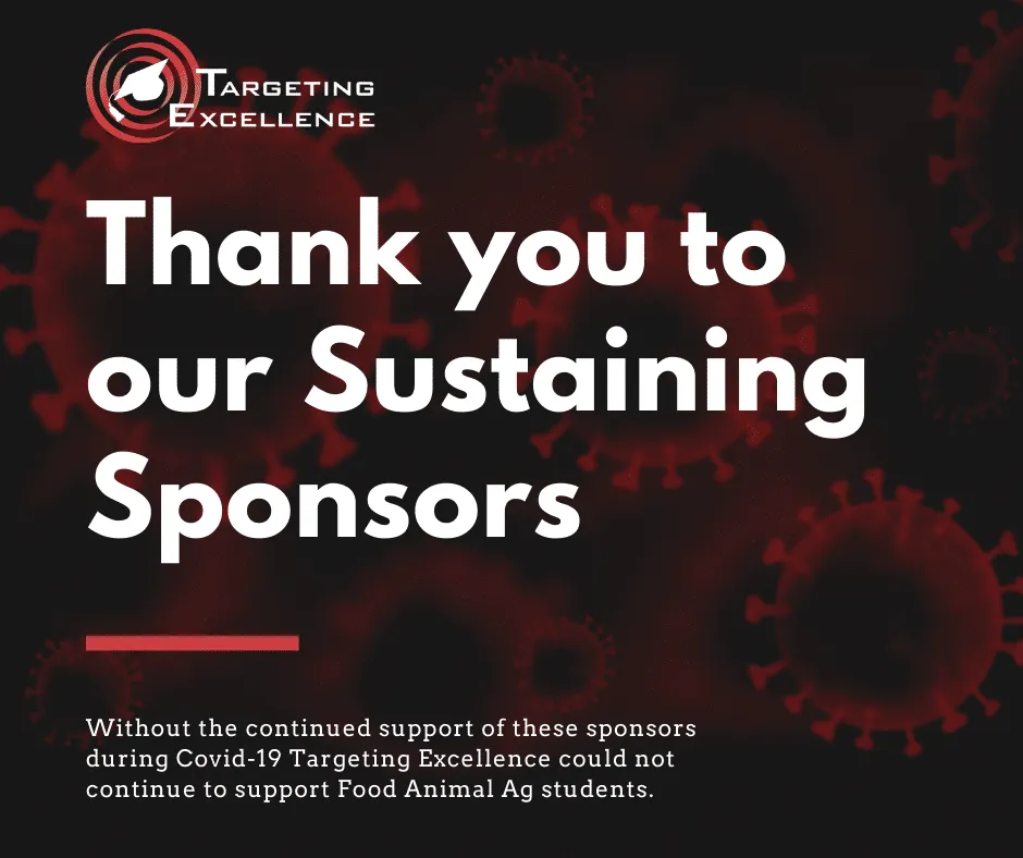 Thank you Sustaining Sponsors During Covid 19